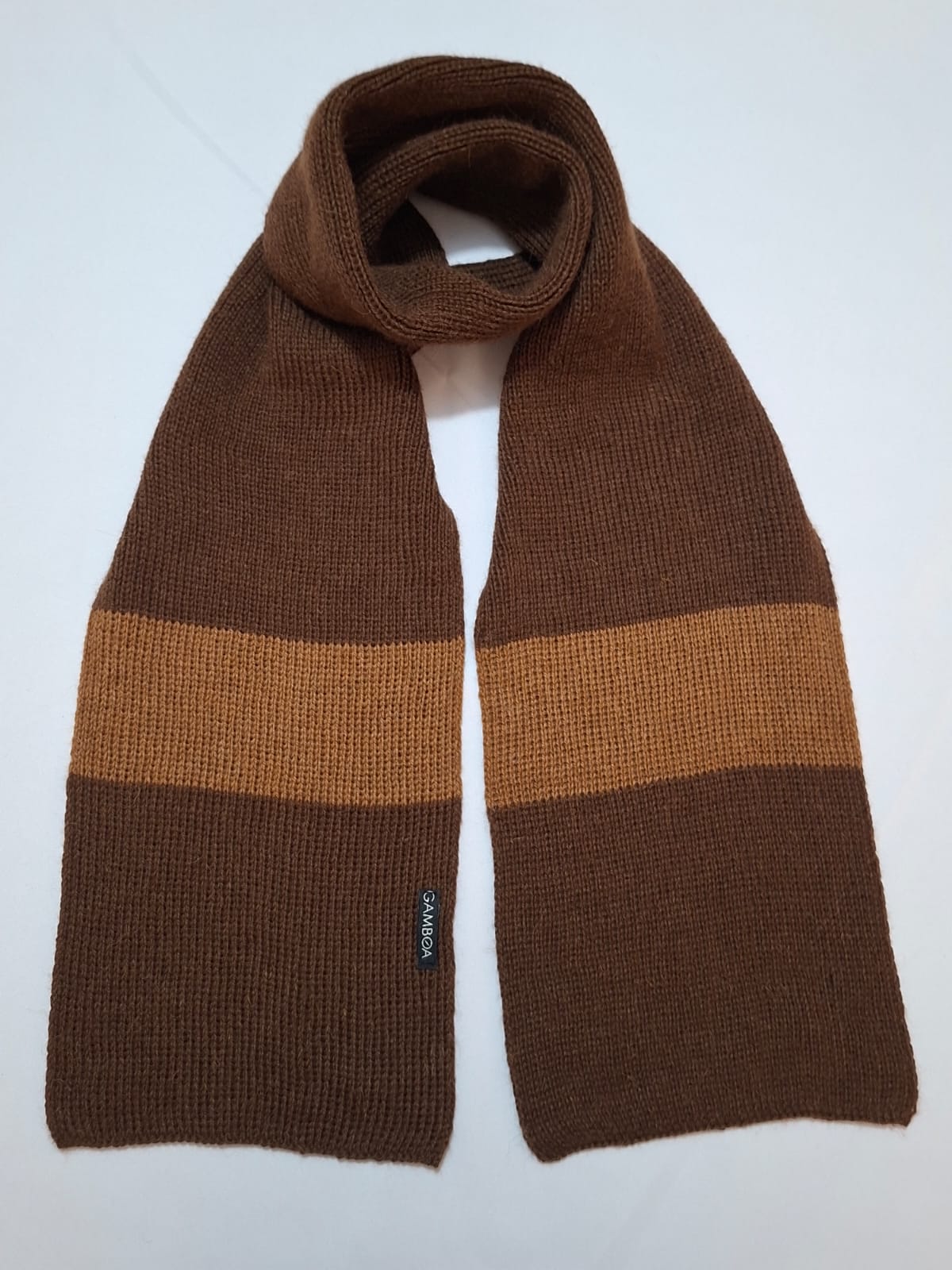 Bicolor Alpaca Scarf