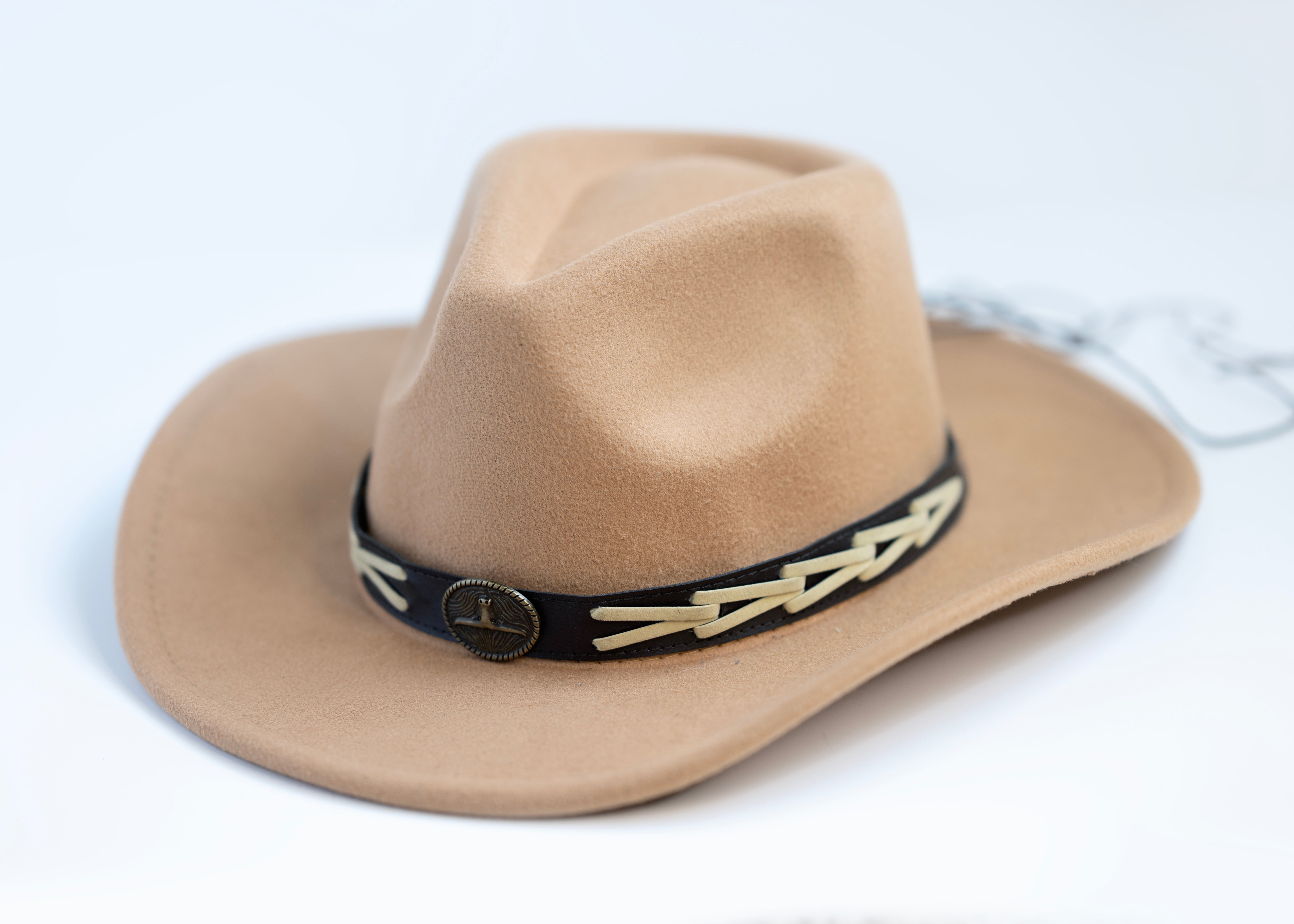 Western Boho Hat Bands Set 12pcs Adjustable Fedora Panama Accessories Unisex Keilin Adjustable Scalloped Western Hat Band Leather Cowboy  main image 2