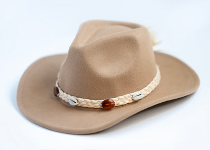 Braided Straw Western Hat Band