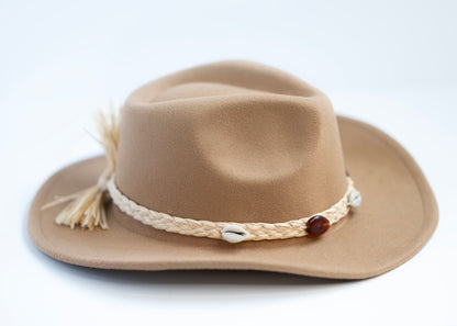 Braided Straw Western Hat Band