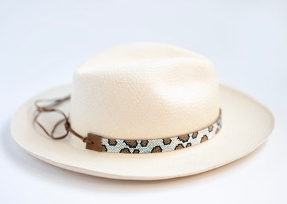 Strass Western Animal Print Hat Band