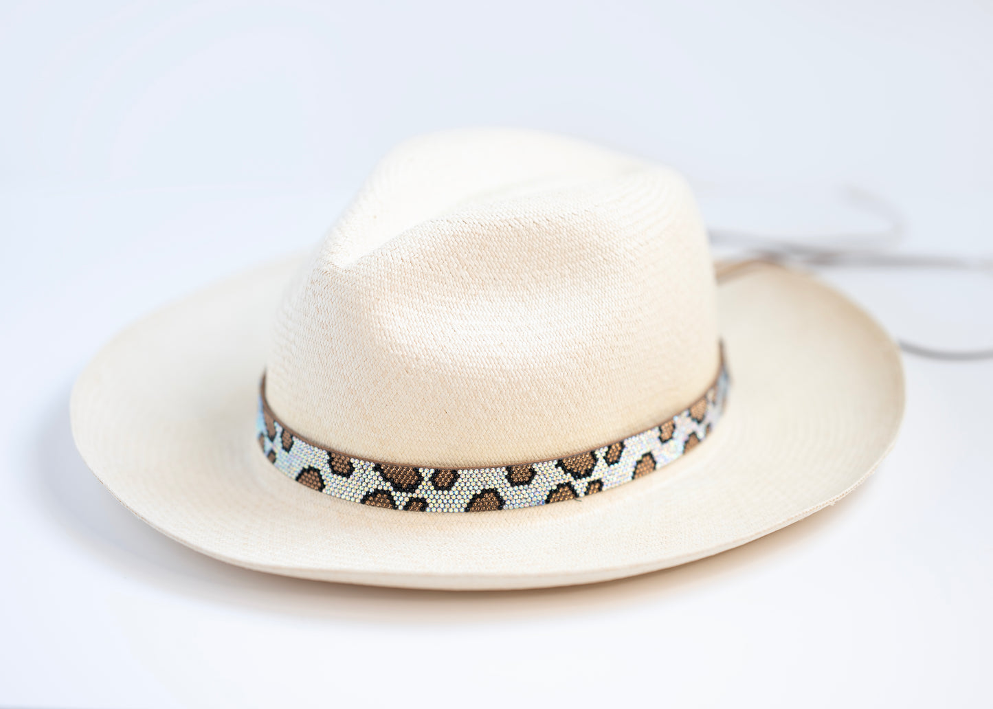 Strass Western Animal Print Hat Band