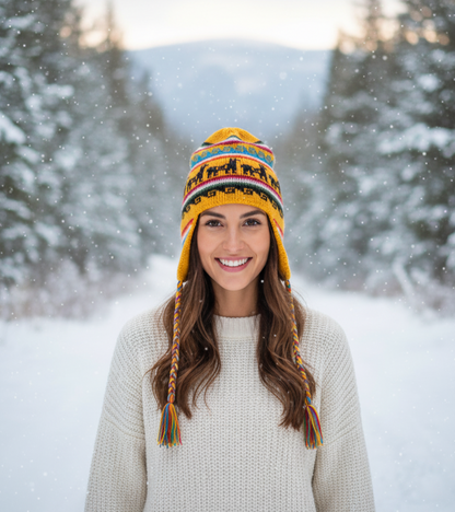 Classic Andean Alpaca Hat