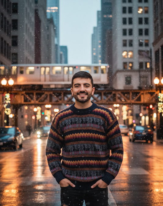 Andean Alpaca Sweater for Men