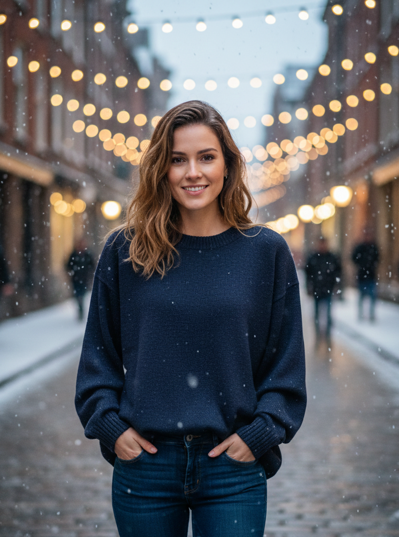 Classicc Alpaca Sweater for Women