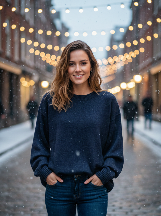 Classicc Alpaca Sweater for Women