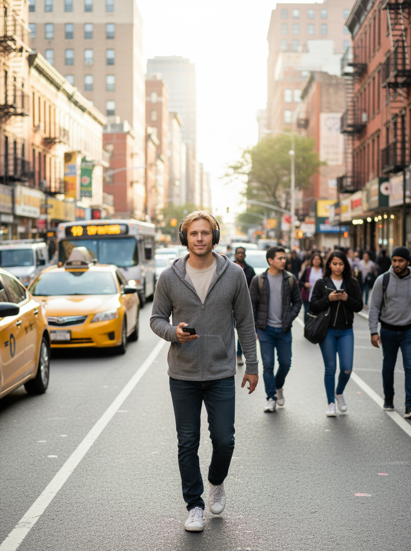 Alpaca Zip Hoodie in Light Gray
