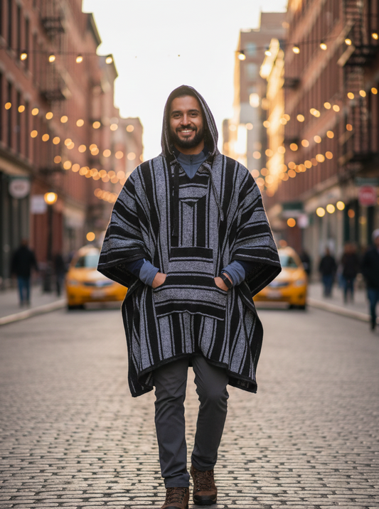Mexican Poncho | Baja Poncho for Men