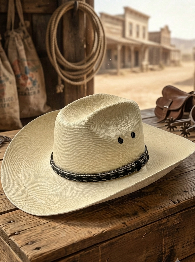 Gamboa Cowboy Panama Hat | Natural