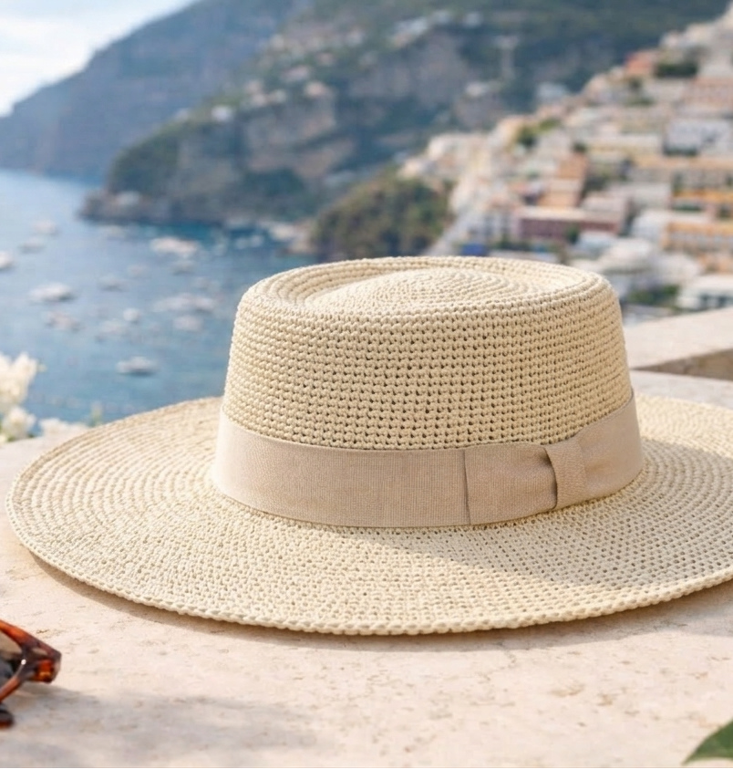 Cappello Panama Gambler Di Paglia | Riviera Edition