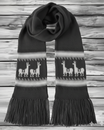 Sciarpa Nera - Lama