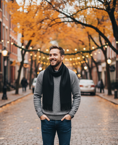 Classic Alpaca Scarf