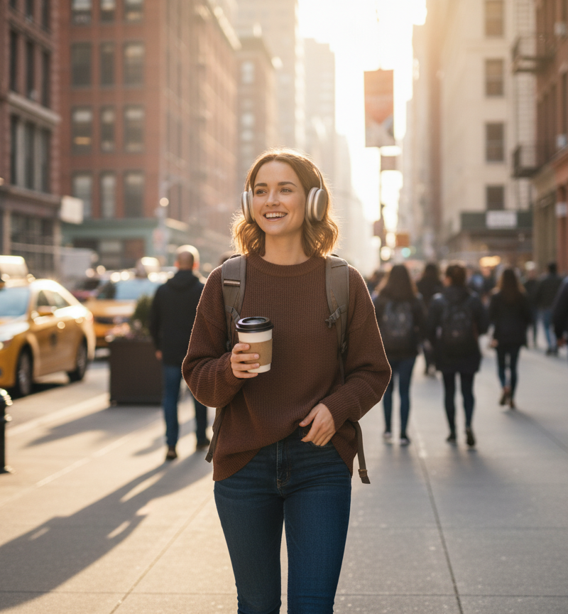 Unisex Alpaca Blend Sweater in Chocolate Brown