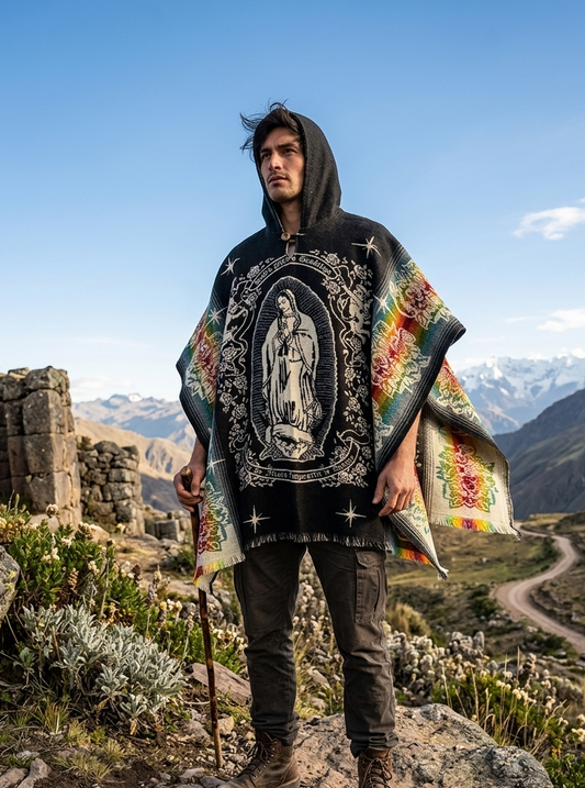 Authentic Unisex Mexican Poncho