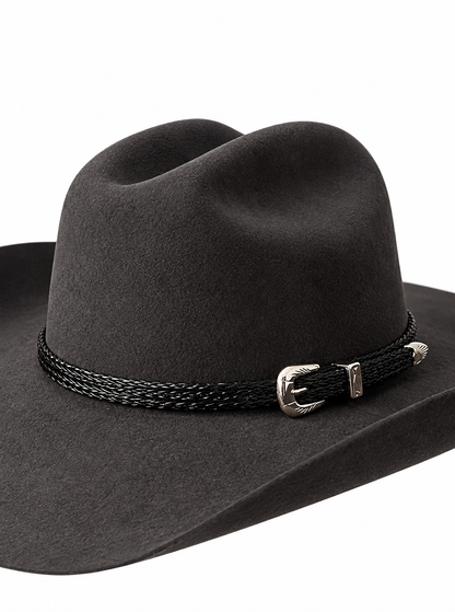 Genuine Horsehair Hat Band - Cowboy Style