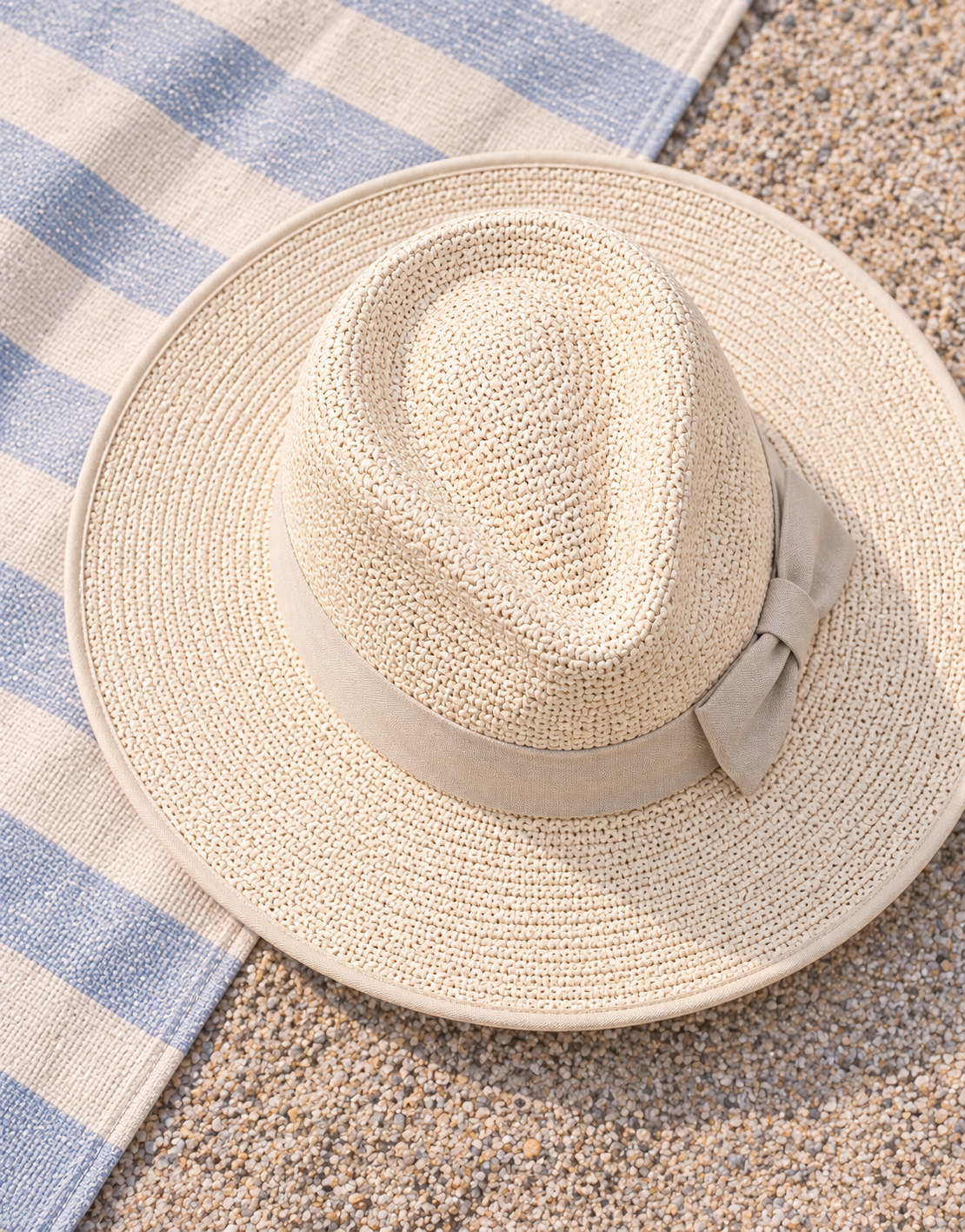 Chapeau Panama Fedora En Paille | Riviera Edition