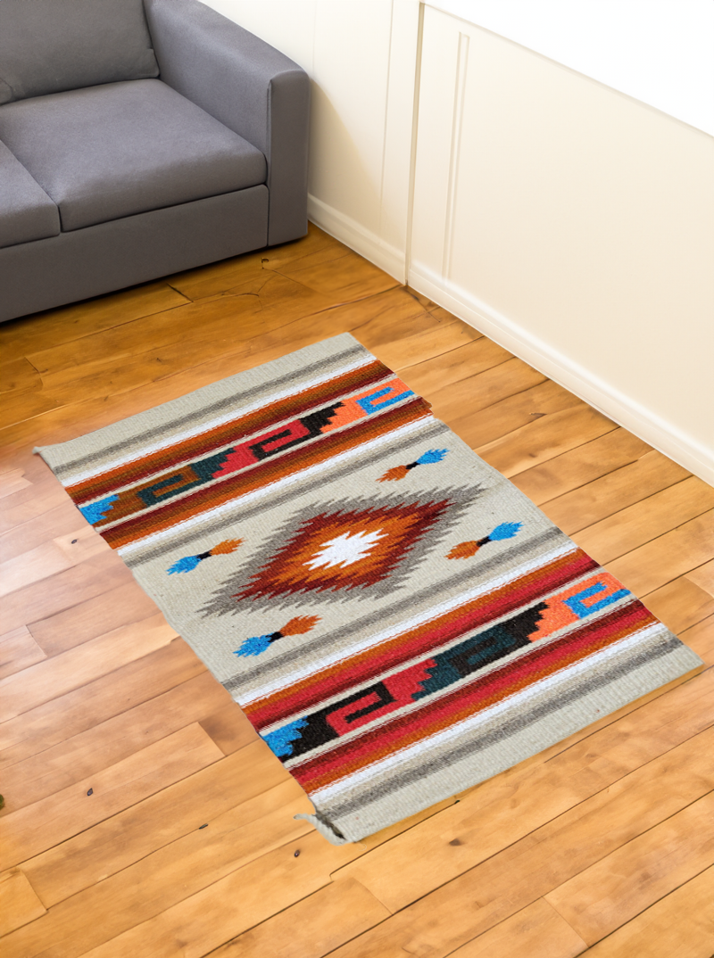 Mexican Aztek Rug | Andean Rug | Red – Gamboa