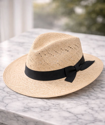Cappello Panama Fedora a Trama Aperta | La Collezione Capsule