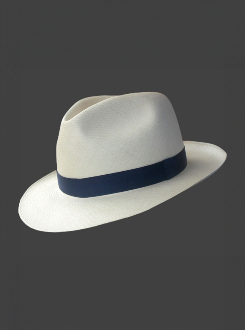 Panama Montecristi Hat - Fedora for Men (Grade 35)