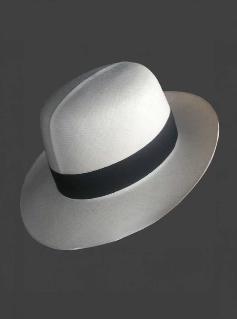Cappello Panama Montecristi Colonial (Optimo) da Uomo (Grado 25)