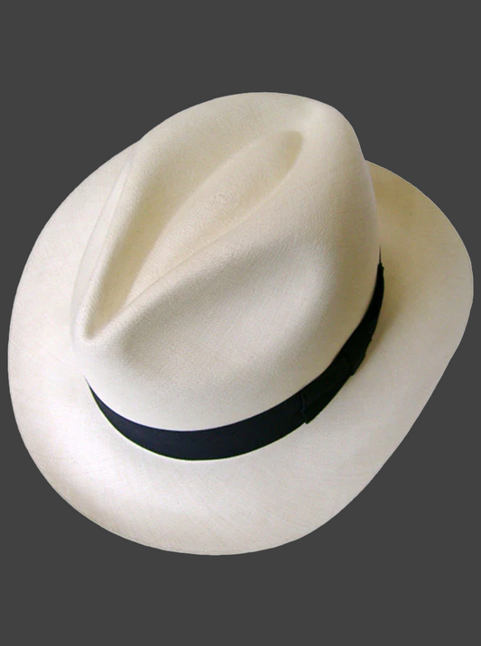 Sombrero de Panamá Montecristi Fedora para Hombre (Grado 32) Magellan