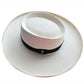 Sombrero de Panamá Montecristi Chemise de Ala Ancha para Hombre