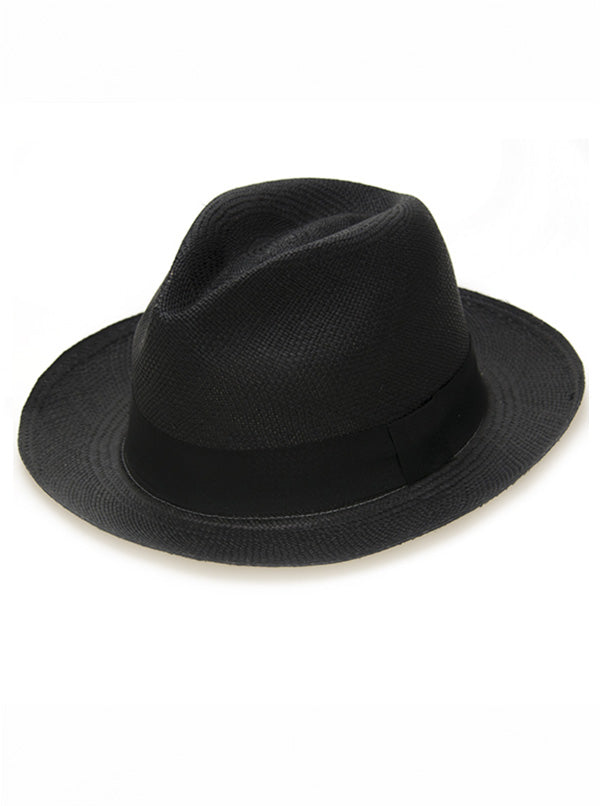 Sombrero de Panamá Negro Urban Collection Camboriú Grado 3-4
