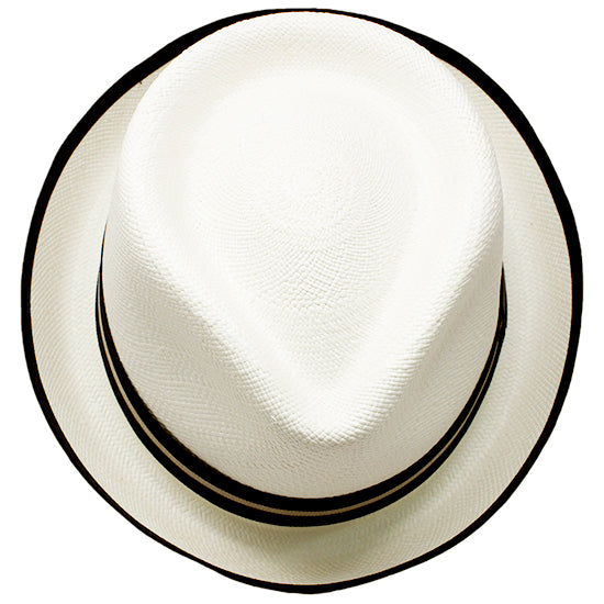 White Panama Hat for Women - Cuban Hat