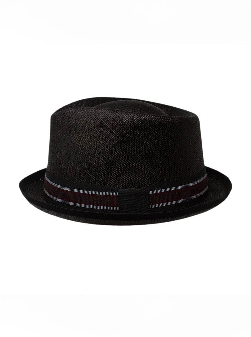 Chapeau Panama Noir - Chapeau Trilby