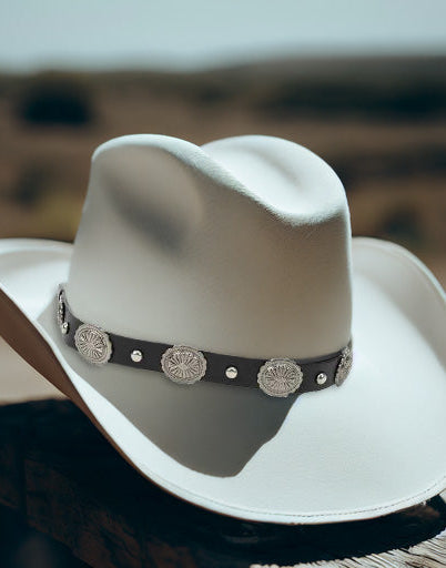 Chapeau Cowboy Homme Femme Chapeau De Cowboy En Cuir Marron - Style Western Vintage, Unisexe, Tailles S/M/L/XL, Bord Incurvé, Bande Décorative Chapeau Cowboy Cuir Marron Chapeau Cowboy Homme Femme Chapeau De Cowboy En Cuir Marron - Style Western Vintage, Unisexe, Tailles S/M/L/XL, Bord Incurvé, Bande Décorative Chapeau Cowboy Cuir Marron