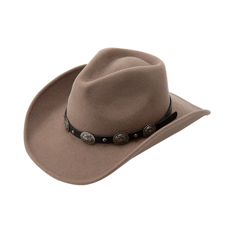 West Hat Band - Cowboy Hat Band with Conchos