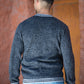 Black Alpaca Sweater for Men