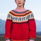 Andean Round Neck Alpaca Sweater for Women