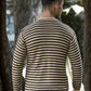 Striped Alpaca Crewneck Sweater