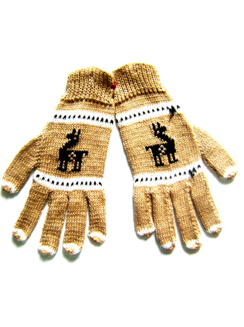 Gants femme chaud en laine d'alpaga - La Maison de l'Alpaga (LMA)