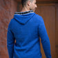 Suéter con Capucha Azul
