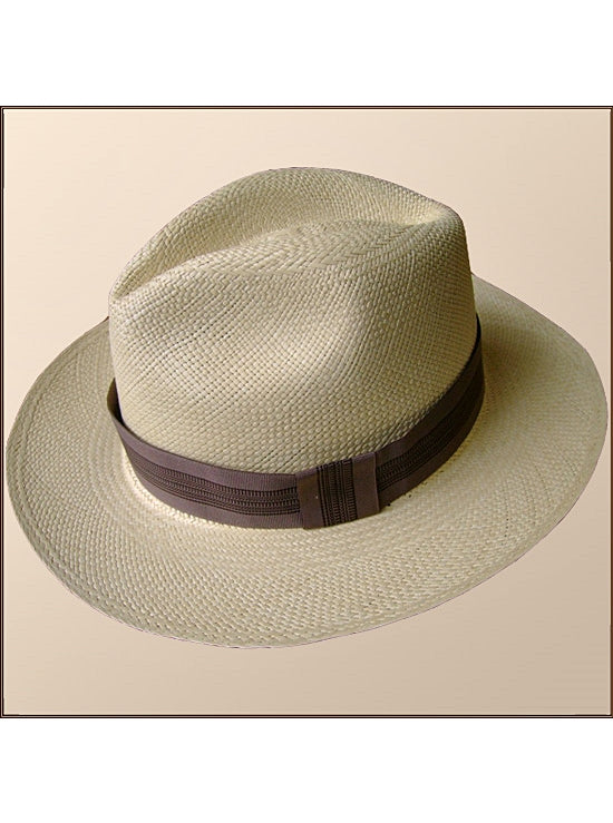 Standard Panama Hat Band -Brown Tones