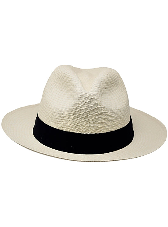 Sombrero de Panamá Montecristi Fedora (tuis) para Hombre (Grado 6-7)