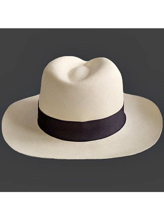 Sombrero de Panamá Montecristi Fedora para Hombre (Grado 25)