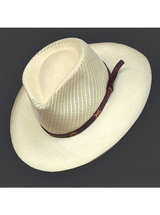 Sombrero de Panamá Montecristi Ausin Calado para Hombre (Grado 25)