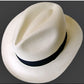 Sombrero de Panamá Montecristi Fedora para Mujer (Grado 32)