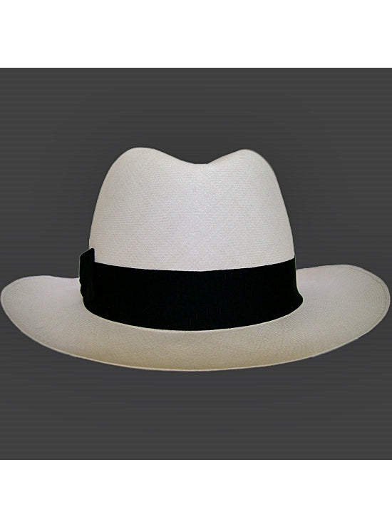 Sombrero de Panamá Fedora Montecristi para Hombre (Grado 40)