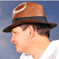 Cappello Fedora Panama "Johnny D" Marrone