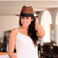 Chapeau Panama Cuenca Fedora pour Femme (Qualite 3-4)