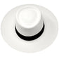 Cappello Panama Cuenca Chemise da Donna (Grado 3-4) Ala Larga.