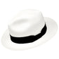 Chapéu Panamá Branco - Fedora Tuis - Grau 7-8