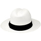 Sombrero de Panamá Blanco Fedora Para Enrollar Grado 7-8