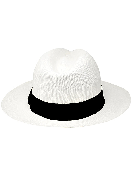 Chapéu Panamá Branco - Fedora Tuis - Grau 7-8