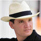 Natural Panama Hat - Roll Up Fedora Hat