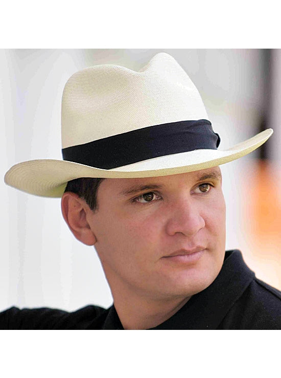 Natural Panama Hat - Roll Up Fedora Hat